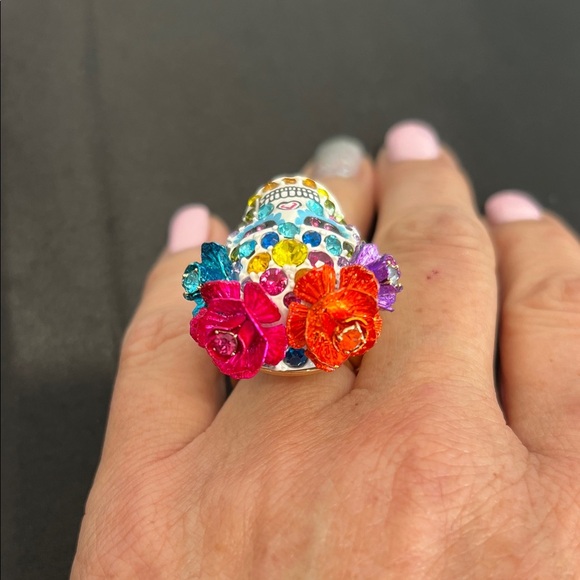Betsey Johnson | Sugar Skull Ring - Picture 3 of 12